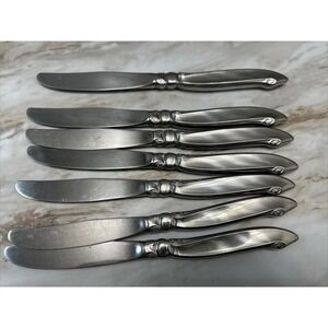 7‎ Oneida Oneidacraft Premier SHORELINE Stainless Knives